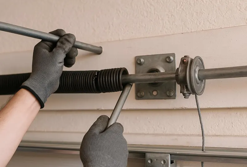 Garage Door Spring Repair in Lutz
