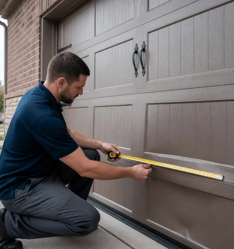 Off Track Door Repair in Lutz